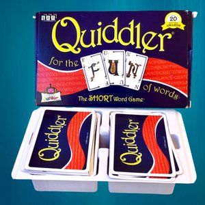 Quiddler The Short Word Card Game with Instructions Solitaire & Group Play